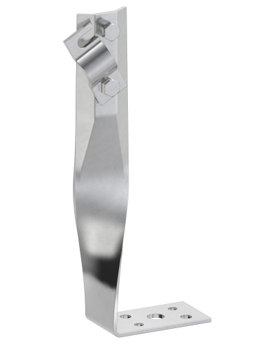 Держатель проводника круглого IEK (ZDP87-20-1-16-140) в Санкт-Петербурге Крепеж Pintop.ru