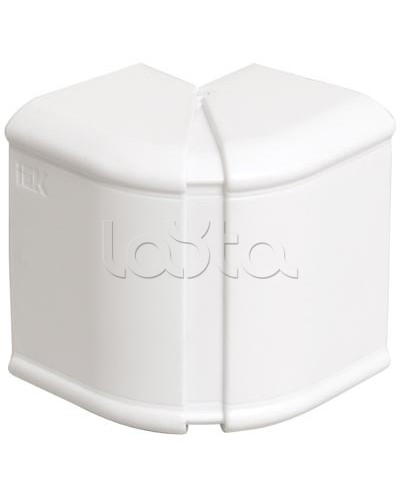 Угол изменяемый внешний для соединения двух кабель-каналов типоразмера 100х60 IEK (CKK-40D-W-100-060-K01) в Санкт-Петербурге Аксессуары для кабель-канала Pintop.ru