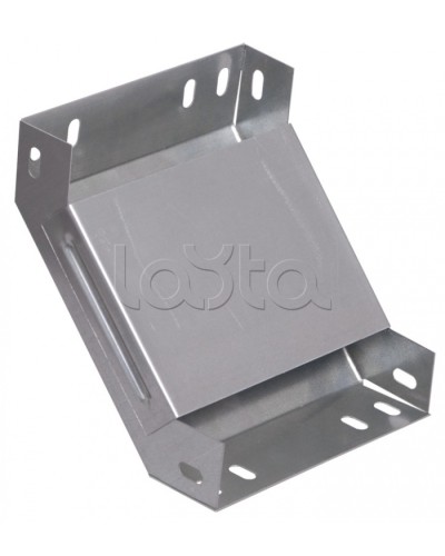 Поворот на 90° вертикальный внутренний 100x200 IEK CLP1V-100-200 в Санкт-Петербурге Аксессуары для лотков Pintop.ru