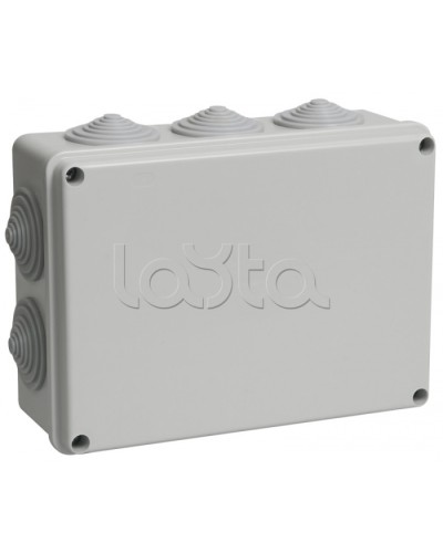 Коробка КМ41244 распаячная для о/п (RAL7035, 10 гермовводов) IEK UKO11-190-140-070-K41-55 в Санкт-Петербурге Аксессуары для средств охраны периметра Pintop.ru