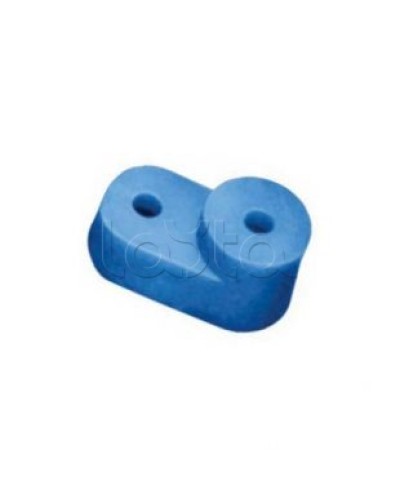 Угловой изолятор для «0» шины синий IEK YIS32 в Санкт-Петербурге Клеммные колодки Pintop.ru