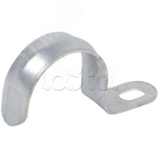 Скоба металлическая однолапковая d25-26мм IEK (100 шт/упак.) (CMAT10-25-100)