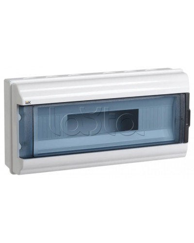 Корпус модульный пластиковый навесной КМПн-18 IP55 IEK (MKP72-N3-18-55) в Санкт-Петербурге Боксы для автоматов Pintop.ru