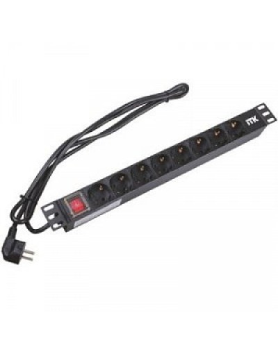 Блок розеток на 8 розеток 19 ITK PH22-9D1 в Санкт-Петербурге Блоки розеток Pintop.ru