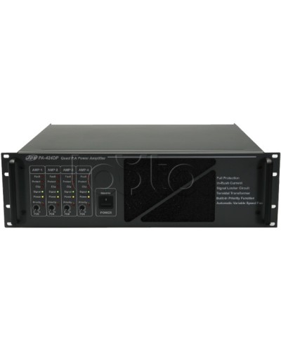 Усилитель мощности 4-x канальный JDM PA-412DP в Санкт-Петербурге Усилители Pintop.ru