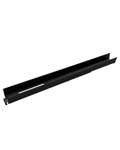 Горизонтальный лоток для установки между профилями шкафа LAN-DC шириной 800 мм, раздвижной, 457-762 мм, черный LANMASTER LAN-DC-CB-HTR-8 в Санкт-Петербурге Аксессуары для стоек и шкафов Pintop.ru