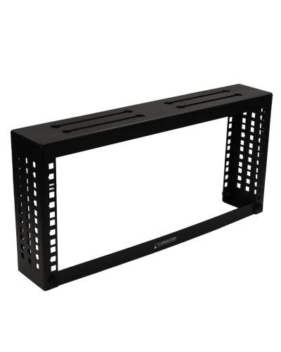 Рама 19 для монтажа под лоток, 2U, черная LANMASTER LAN-MT-FRM-2U-BK в Санкт-Петербурге Аксессуары для стоек и шкафов Pintop.ru