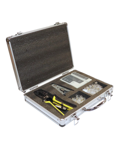 Набор инструментов для изготовления и тестирования патч-кордов LANMASTER LAN-NT-TK/PATCH-TST в Санкт-Петербурге Аксессуары для стоек и шкафов Pintop.ru