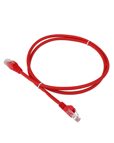 Патч-корд LANMASTER LSZH UTP кат.5e, 8.0 м, красный LANMASTER LAN-PC45/U5E-8.0-RD в Санкт-Петербурге Патчкорды (медные) Pintop.ru