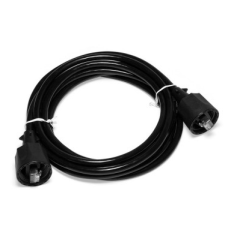 Патч-корд индустриальный RJ45 - RJ45, 4 пары, FTP, категория 6, 3 м, черный LANMASTER LAN6-S45-45-3.0-WP