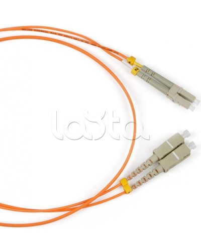 Патч-корд оптический LANMASTER LAN-LC-SC/OM2-1.5 в Санкт-Петербурге Патч-корды и пигтейлы Pintop.ru