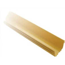 Секция оптического лотка прямая, 100x120 мм, 2 метра, желтая LANMASTER LAN-OT100x120