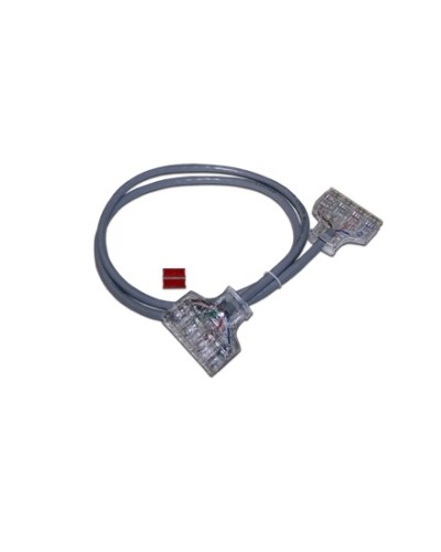 Патч-корд 110 тип - 110 тип, 1 пара, категория 6, 2 м, серый LANMASTER LAN-P4-P4-2.0/6 в Санкт-Петербурге Патч-корды и пигтейлы Pintop.ru