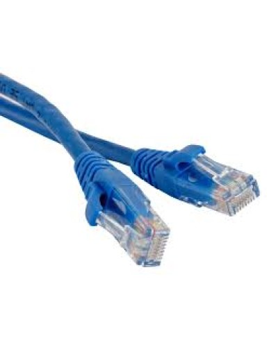 Патч-корд RJ45 - RJ45, 4 пары, UTP, категория 6, 2 м, синий, LSZH LANMASTER LAN-PC45/U6-2.0-BL в Санкт-Петербурге Патч-корды и пигтейлы Pintop.ru