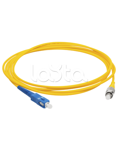 Патч-корд оптический LANMASTER LAN-SC-FC/SU-1.5 в Санкт-Петербурге Патч-корды и пигтейлы Pintop.ru