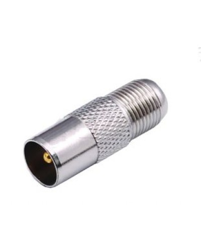 Переходник PAL (TV) штекер - F розетка LAZSO APTVF10 в Санкт-Петербурге Коннекторы Pintop.ru