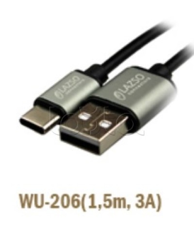 Кабель для передачи данных и зарядки LazsoWU-206(1,5m, 3А) в Санкт-Петербурге Оборудование для видеонаблюдения Pintop.ru
