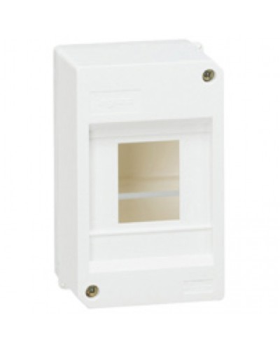 Щиток накладной Mini S 4 модуля белый Legrand 001357 в Санкт-Петербурге Боксы для автоматов Pintop.ru