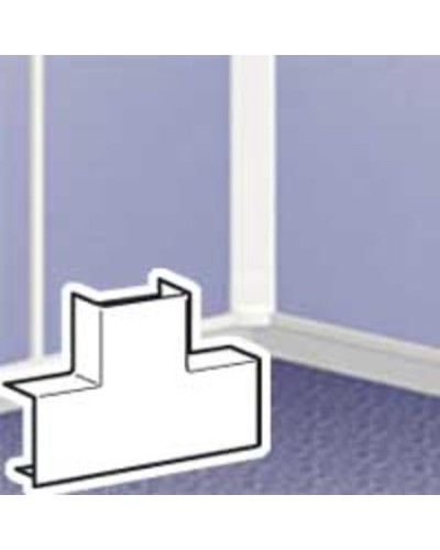 Т-образное ответвление для мини-плинтуса DLPlus 32x16 белый Legrand 033330 в Санкт-Петербурге Аксессуары для кабель-канала Pintop.ru