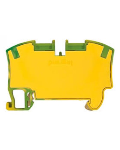 Пружинная клемма Viking 3 заземляющая однополюсная 2 проводника шаг 8 мм желто-зеленый Legrand 037272 в Санкт-Петербурге Клеммные колодки Pintop.ru