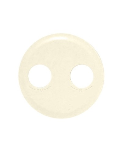 Лицевая панель для розетки TV/FM слоновая кость Celiane Legrand 066232 в Санкт-Петербурге Аксессуары для кабель-канала Pintop.ru