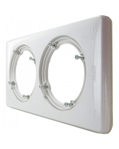 Рамка 2 поста IP44, белая Celiane Legrand 069072 в Санкт-Петербурге Аксессуары для кабель-канала Pintop.ru