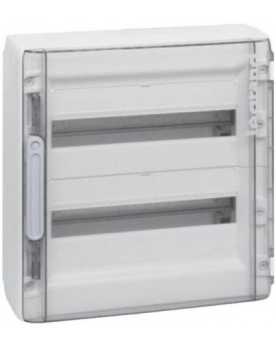 Распределительный щиток XL3 125 с белой дверью 2 ряда 36 модулей 450х450х128 мм Legrand 401647 в Санкт-Петербурге Щиты электрические Pintop.ru