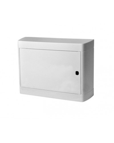 Накладной распределительный щит Nedbox с белой дверью 1 рейка х 12 (+1) модулей Legrand 601236 в Санкт-Петербурге Боксы для автоматов Pintop.ru