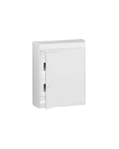 Накладной распределительный щит Nedbox с белой дверью 2 рейки х 12 (+1) модулей Legrand 601237 в Санкт-Петербурге Боксы для автоматов Pintop.ru