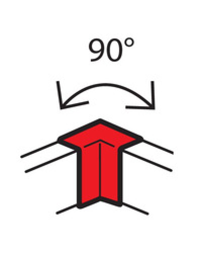Угол внутренний для кабель-канала METRA 100x50 Legrand (638011) в Санкт-Петербурге Аксессуары для кабель-канала Pintop.ru