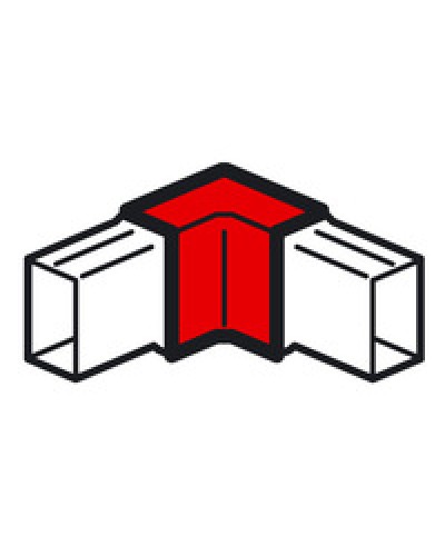 Угол внутренний для кабель-канала METRA 20x12 Legrand (638121) в Санкт-Петербурге Аксессуары для кабель-канала Pintop.ru