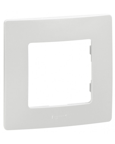 Рамка 1 пост Etika белый Legrand 672501 в Санкт-Петербурге Аксессуары для кабель-канала Pintop.ru