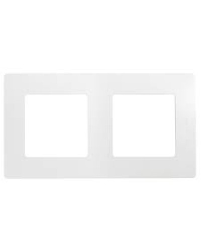 Рамка 2 поста Etika белый Legrand 672502 в Санкт-Петербурге Аксессуары для кабель-канала Pintop.ru