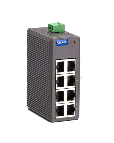 Коммутатор неуправляемый промышленный 8-портовый Moxa EDS-208A в Санкт-Петербурге Коммутаторы Pintop.ru