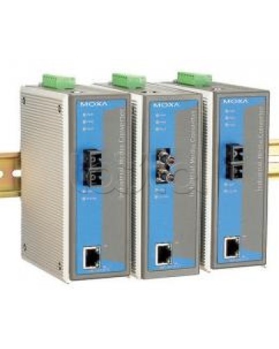 Медиаконвертер Ethernet 10/100BaseTX в 100BaseFX (ST) Moxa IMC-101-M-ST-T в Санкт-Петербурге Дополнительное оборудование для ОПС Pintop.ru