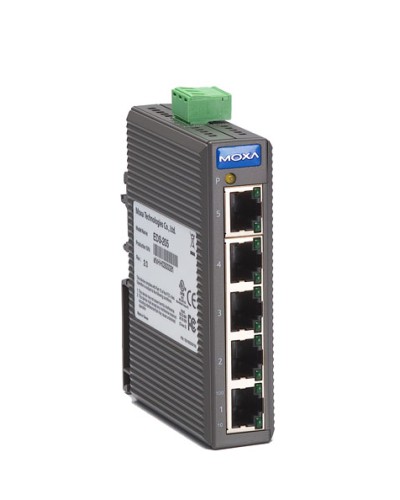 Коммутатор неуправляемый промышленный 5-портовый Moxa EDS-205 в Санкт-Петербурге Коммутаторы Pintop.ru