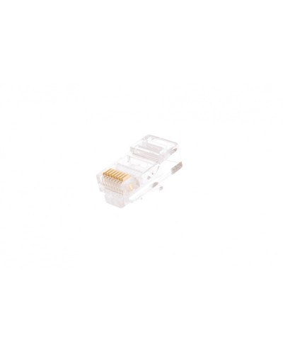 Коннектор RJ45/8P8C (1000 шт/уп) NETLAN UEC-UP8P8C-UD-003-TR-1000 в Санкт-Петербурге Коннекторы Pintop.ru