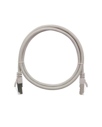 Шнур коммутационный 2хRJ45/8P8C S/FTP кат.6 (NMC-PC4SE55B-020-GY) NIKOMAX (2 м) в Санкт-Петербурге Патчкорды (медные) Pintop.ru