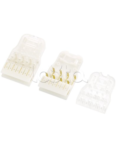 Вилка коммутационная 110 Кат.5e 4 пары (50шт/уп) NIKOMAX (NMC-CP110UD4-WT-50) в Санкт-Петербурге Коннекторы Pintop.ru