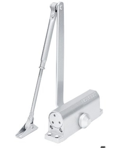 Доводчик NOTEDO DC-090-НО EN4 с ФОП (серебро) в Санкт-Петербурге Доводчики Pintop.ru