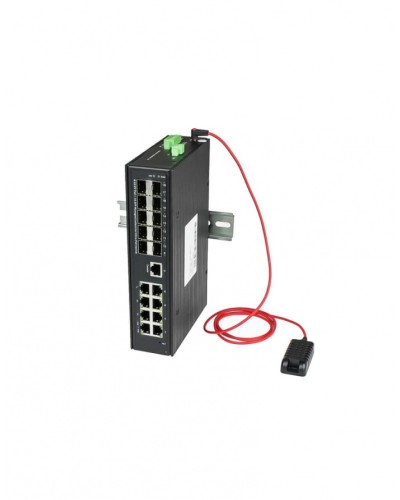 Промышленный управляемый (L2+) Ultra PoE коммутатор NST NS-SW-8G10GX-SPL/IM в Санкт-Петербурге Коммутаторы Pintop.ru