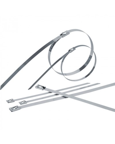 Хомуты стальные Navigator 82 389 NCT-S-046-350-50 (50 шт/упак) в Санкт-Петербурге Стяжки-хомуты Pintop.ru