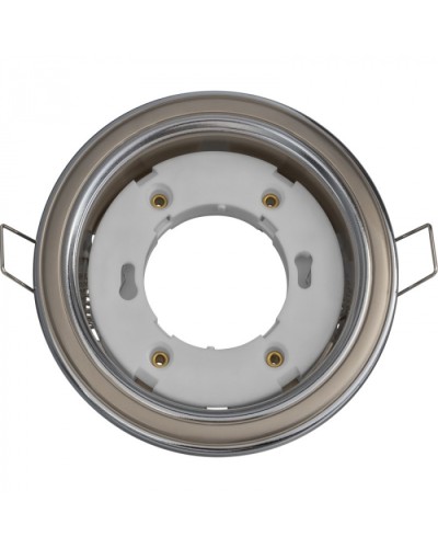 Светильник Navigator 93 069 NGX-R10-005-GX53 (Два цвета хром-жемчуг) в Санкт-Петербурге Светильники Pintop.ru