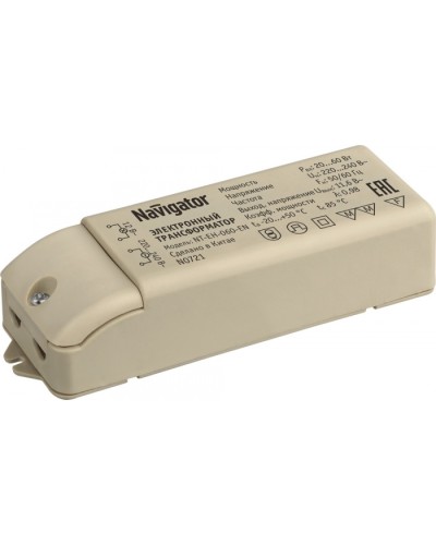Трансформатор Navigator 94 432 NT-EH-060-EN в Санкт-Петербурге Электротехническое оборудование Pintop.ru