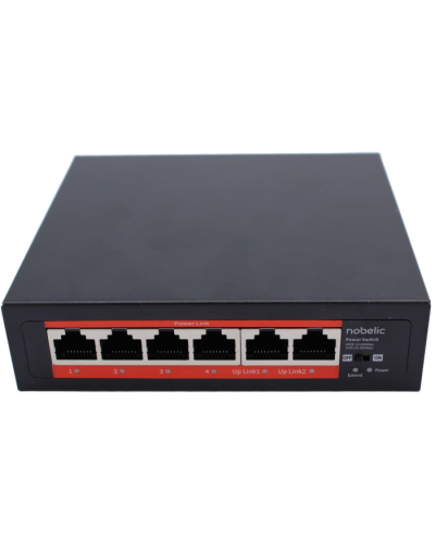 Неуправляемый PoE коммутатор Nobelic NBLS-0604N в Санкт-Петербурге Коммутаторы Pintop.ru
