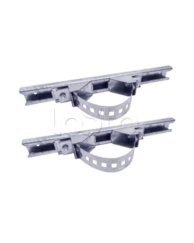 Комплект крепления на столб для ком-ров 200-300 мм OSNOVO в Санкт-Петербурге Кронштейны и адаптеры для камер и мониторов Pintop.ru