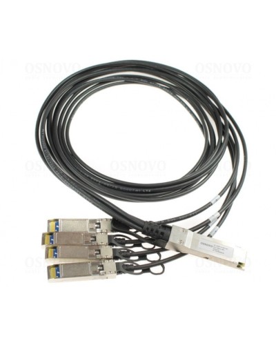 Объединительный DAC кабель OSNOVO OC-QSFP-4x10G-2M в Санкт-Петербурге Модули SFP/XFP/GBIC Pintop.ru