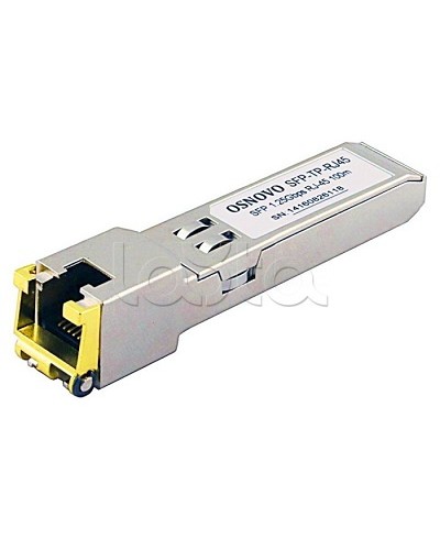 Медный SFP модуль OSNOVO SFP-TP-RJ45(1G) в Санкт-Петербурге Модули SFP/XFP/GBIC Pintop.ru