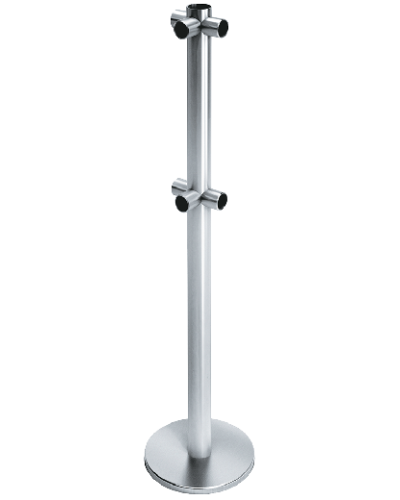 Стойка ограждения T-образная передвижная Oxgard ВЗР 2442.04 в Санкт-Петербурге Ограждения Pintop.ru