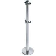 Стойка ограждения с 2-мя полупетлями Т-образная передвижная Oxgard ВЗР2442.09.21